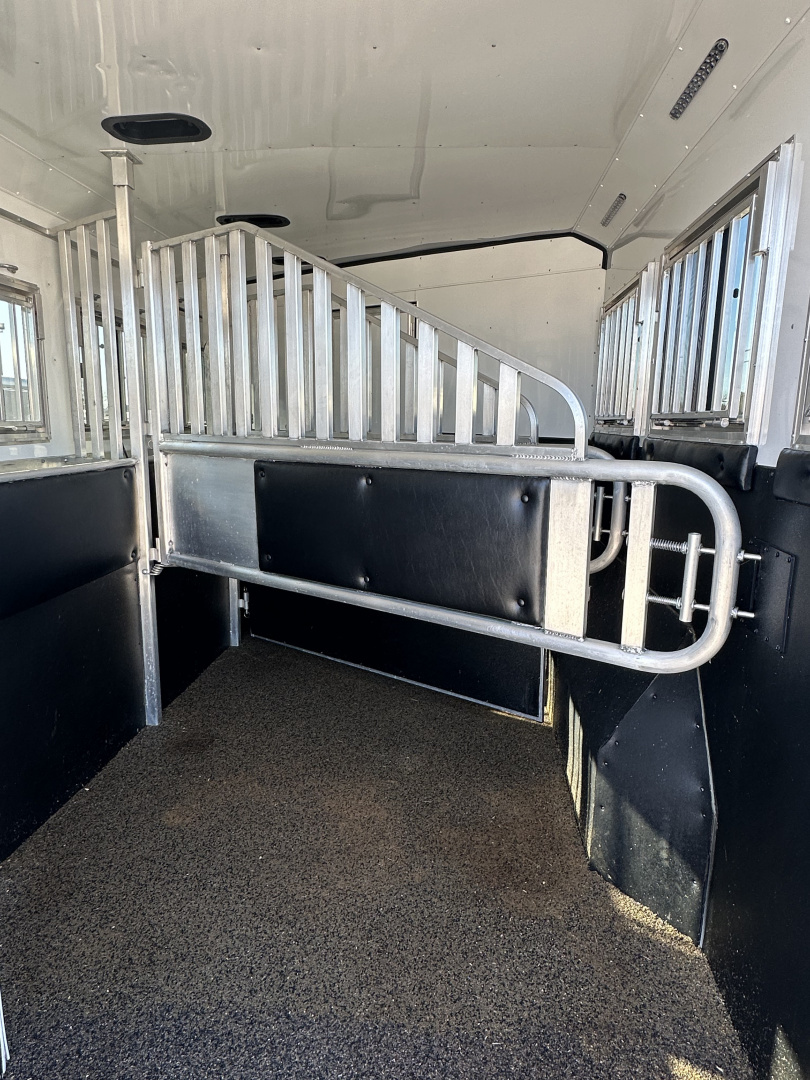 Used 2023 Merhow 3 Horse Living Quarters Stampede Horse Trailer