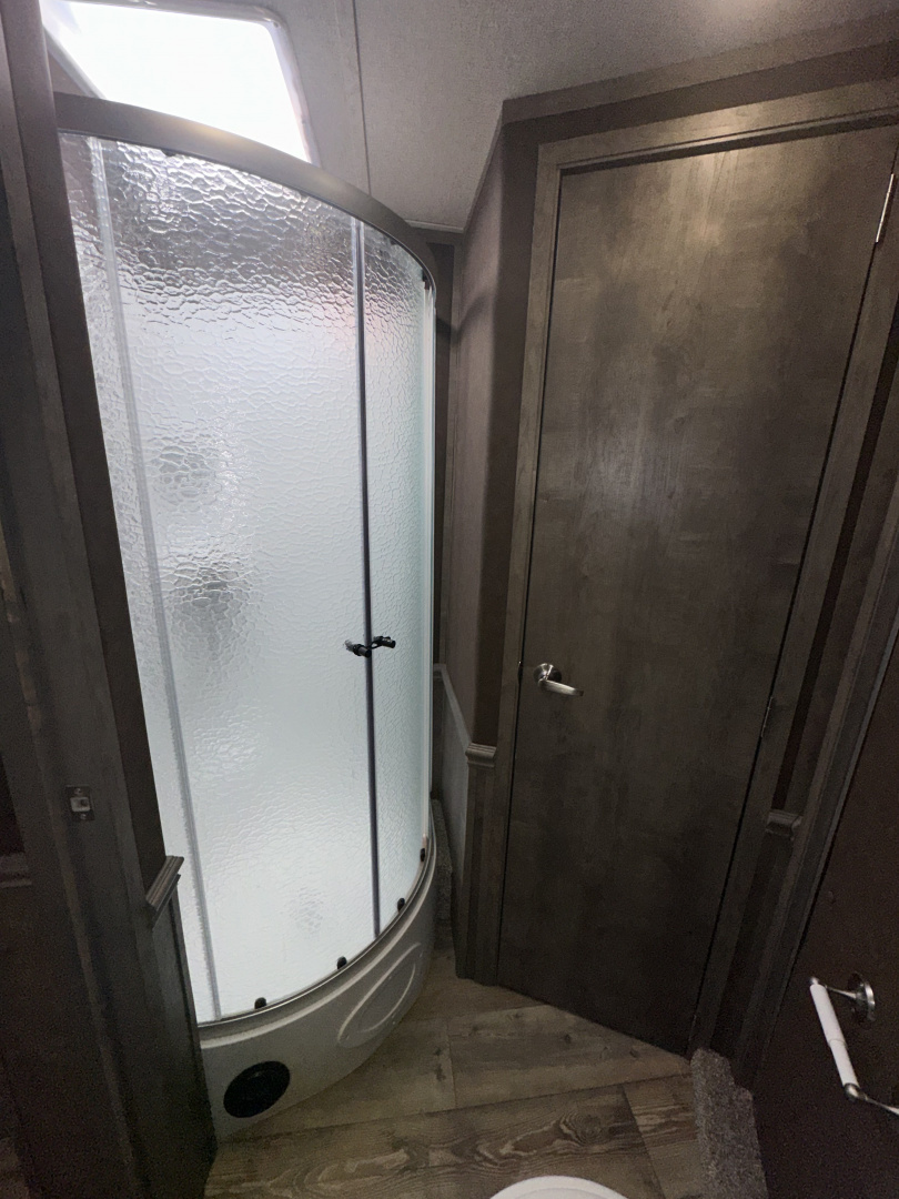 Used 2023 Merhow 3 Horse Living Quarters Stampede Horse Trailer