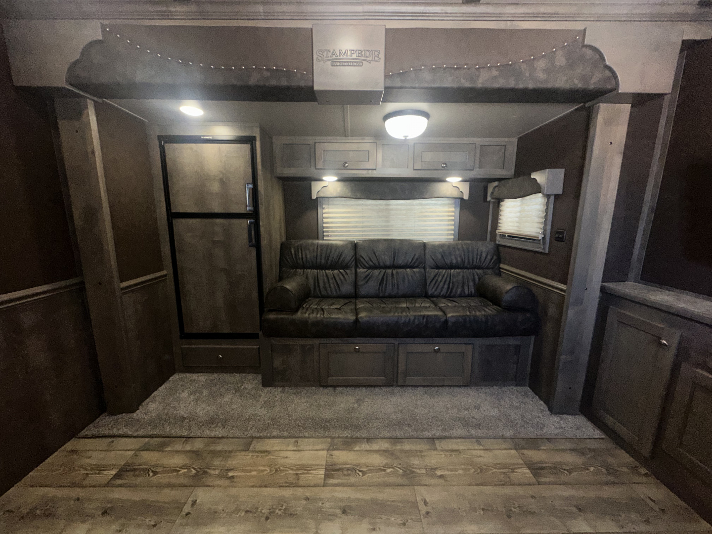 Used 2023 Merhow 3 Horse Living Quarters Stampede Horse Trailer