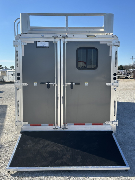 Used 2023 Merhow 3 Horse Living Quarters Stampede Horse Trailer