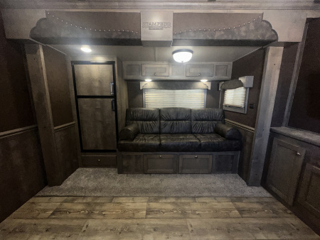 Used 2023 Merhow 3 Horse Living Quarters Stampede Horse Trailer