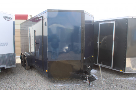 New 2026 Darkhorse Cargo 7X16 R WITH 7' INTERIOR HEIGHT STOCK ID 52153 Cargo / Enclosed Trailer
