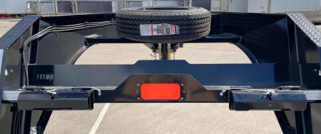 New Horizon HET 24'x102" Gooseneck Gravity Tilt Equipment Trailer 21,000 GVWR Drive Over Fenders