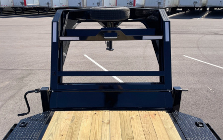 New Horizon HEH Gooseneck Equipment Trailer 26'x 102" -Mountain Ramps, Drive Over Fenders, 22,400 GVWR