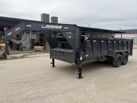 New 2026 Lamar Trailers 83X16 GN LOW PRO Dump Trailer