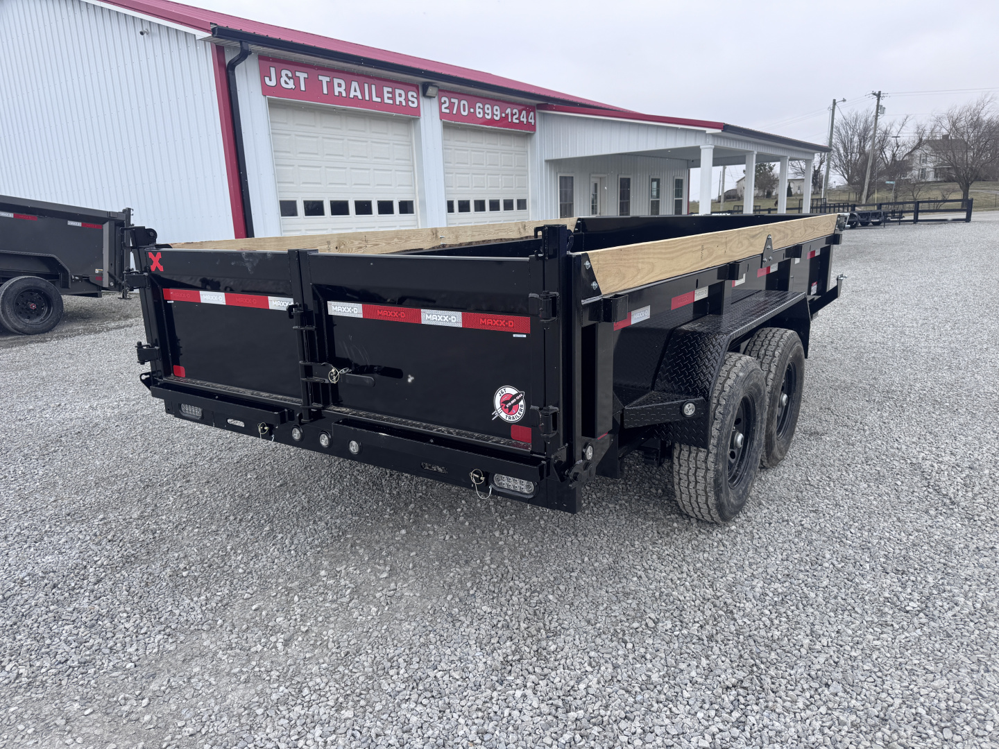 New 2026 MAXX-D DKX 83"x14' 14,000# GVWR Dump Trailer