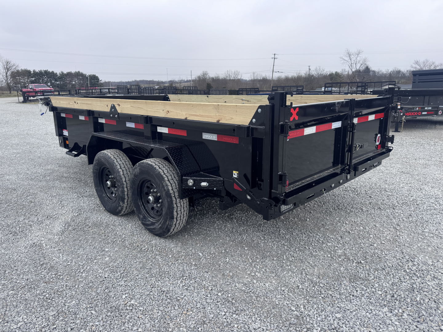 New 2026 MAXX-D DKX 83"x14' 14,000# GVWR Dump Trailer