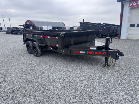 New 2026 MAXX-D DJX 83 x14' 14,000# GVWR Dump Trailer