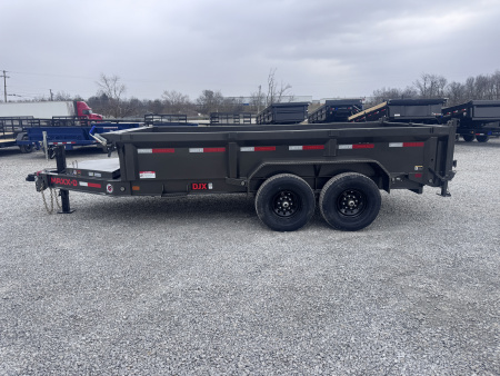 New 2026 MAXX-D DJX 83"x14' 14,000# GVWR Dump Trailer