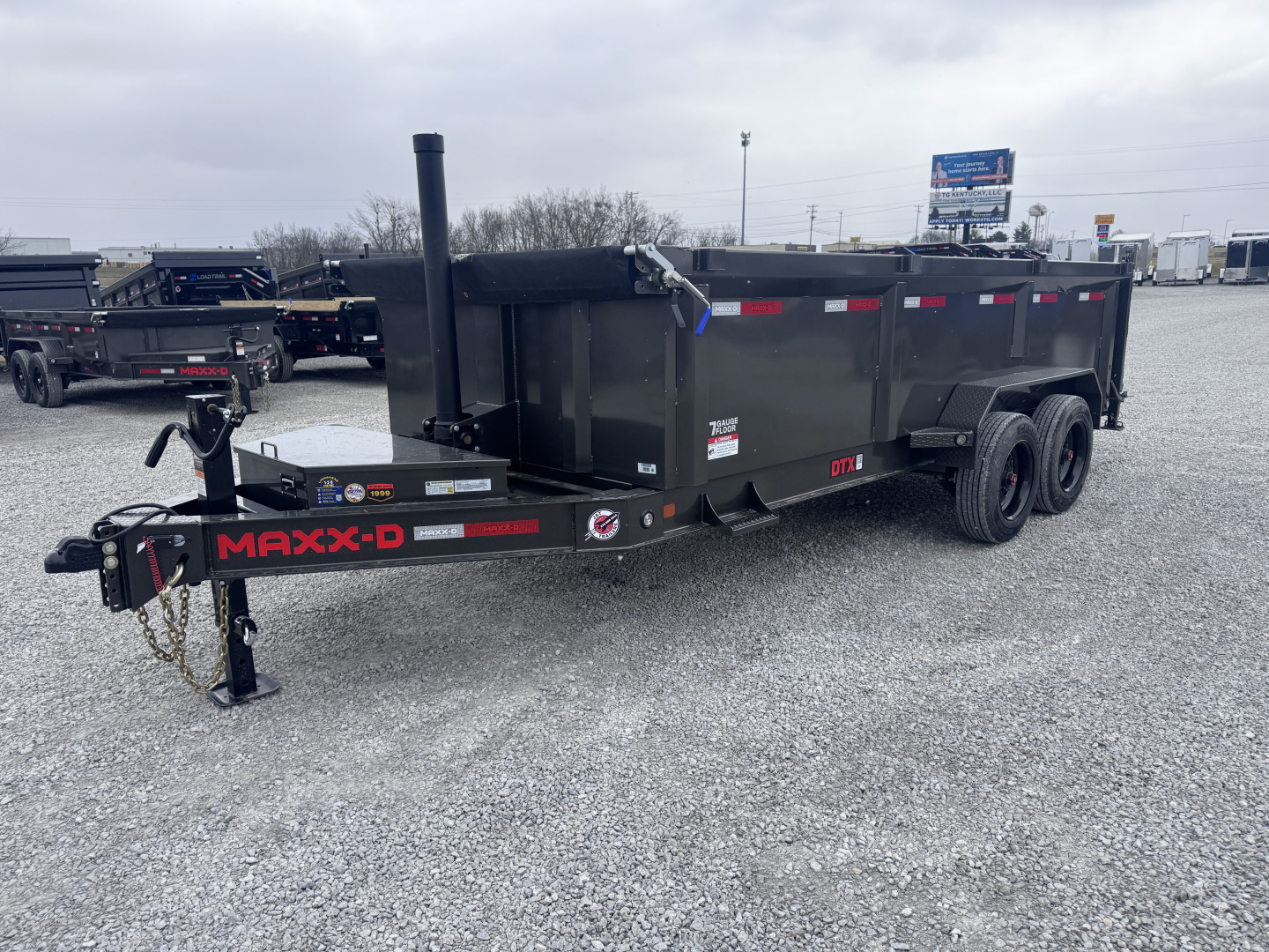 New 2026 MAXX-D DTX 83"x16' 16'000# GVWR Dump Trailer