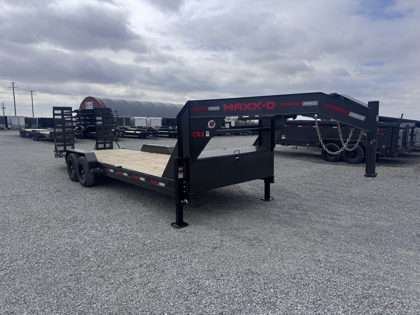 New 2026 MAXX-D C6X 83"x24' 14,000# GVWR Equipment Trailer