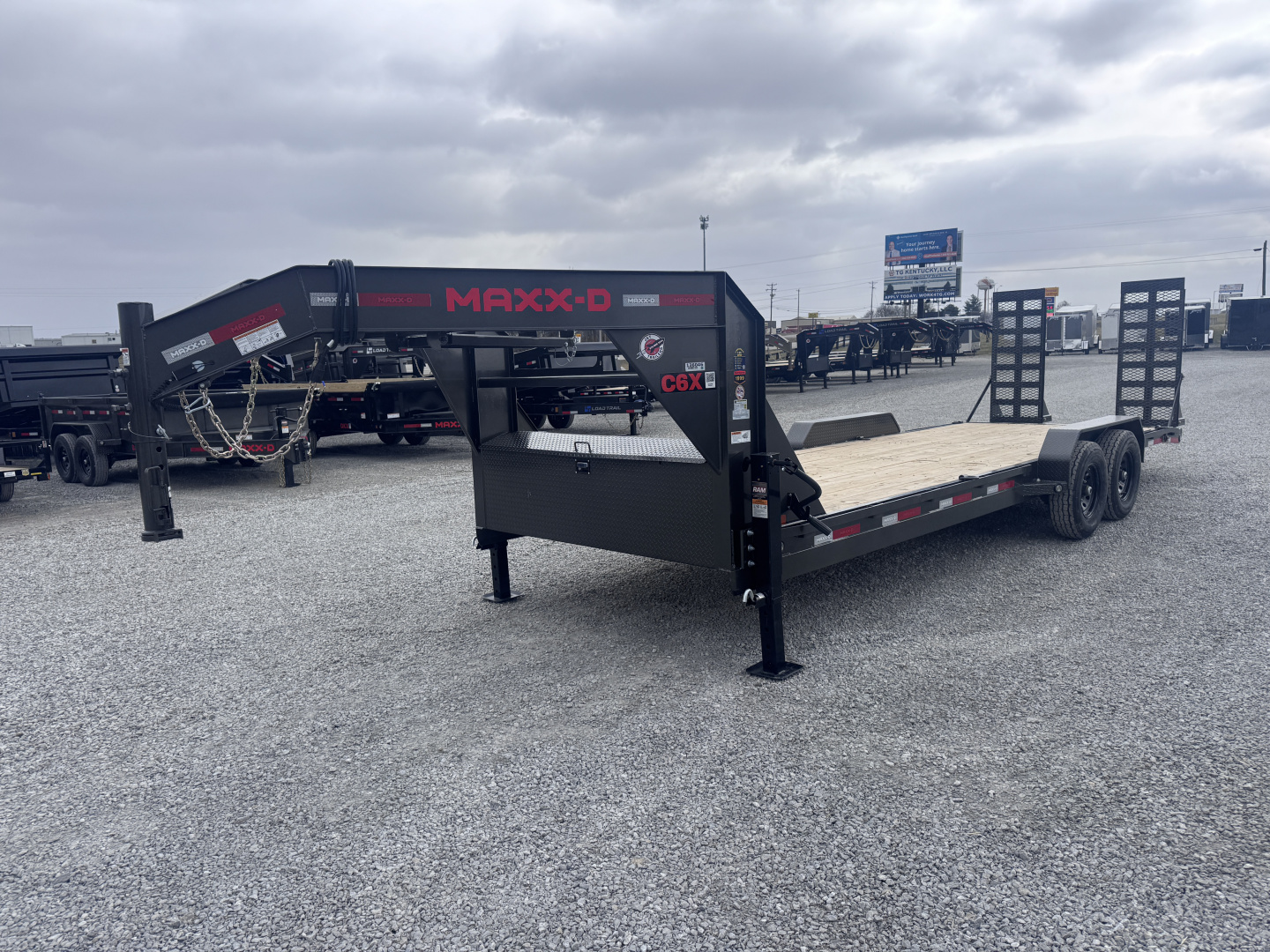 New 2026 MAXX-D C6X 83"x24' 14,000# GVWR Equipment Trailer
