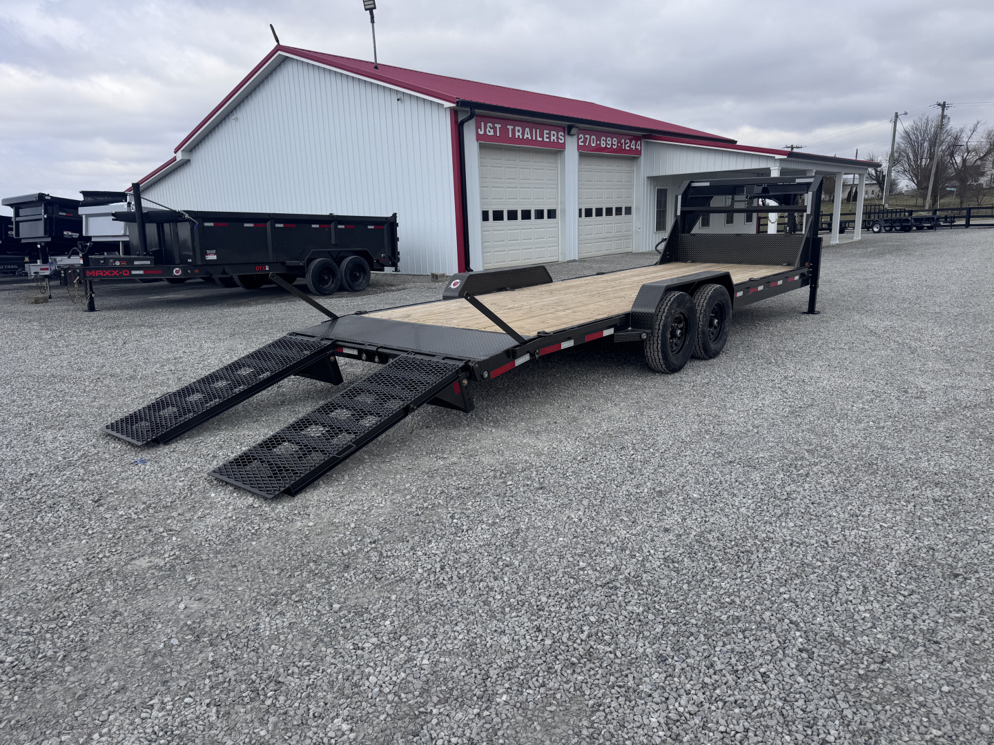 New 2026 MAXX-D C6X 83"x24' 14,000# GVWR Equipment Trailer