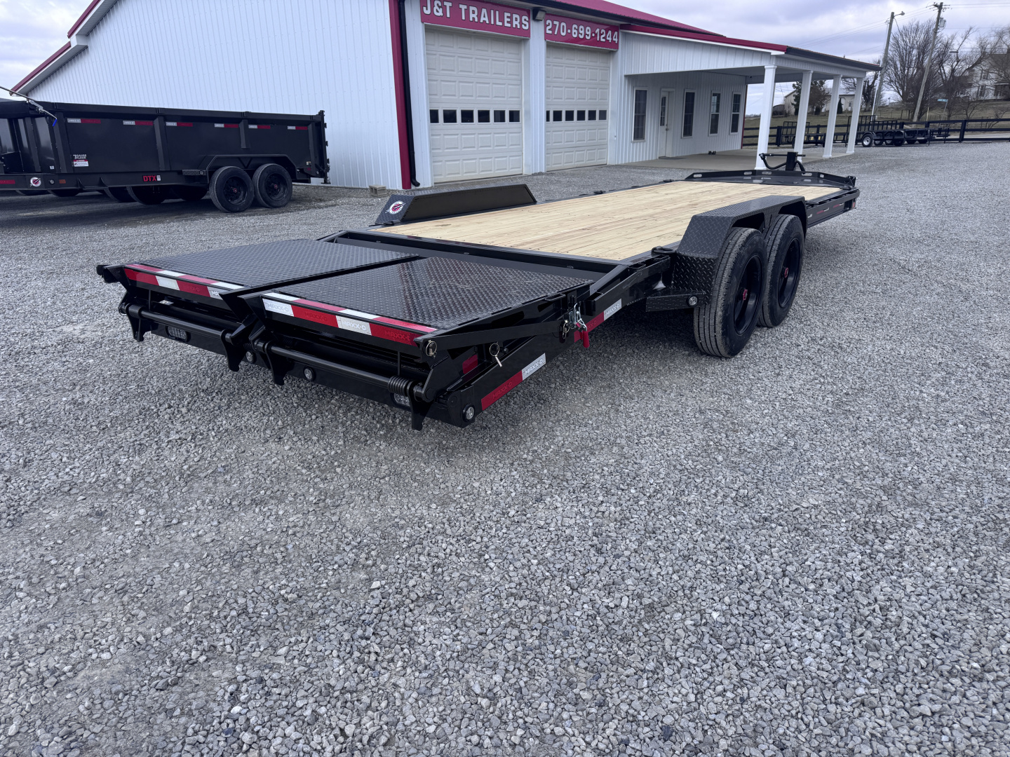 New 2026 MAXX-D EHX 83"x22' 16,000# GVWR Equipment Trailer