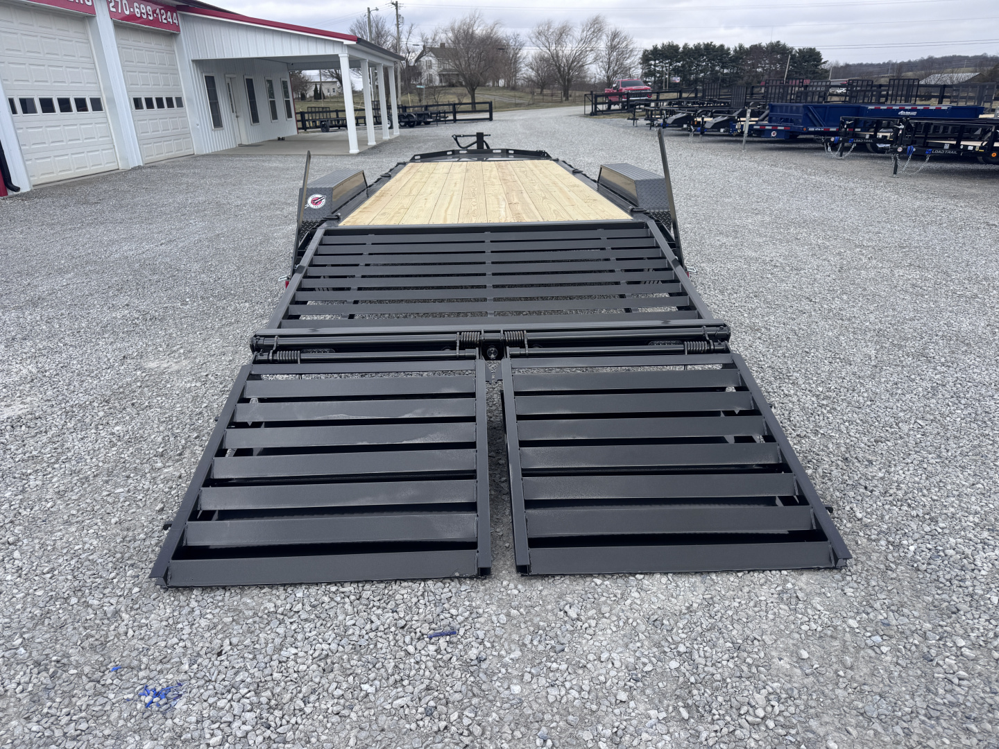 New 2026 MAXX-D EHX 83"x22' 16,000# GVWR Equipment Trailer