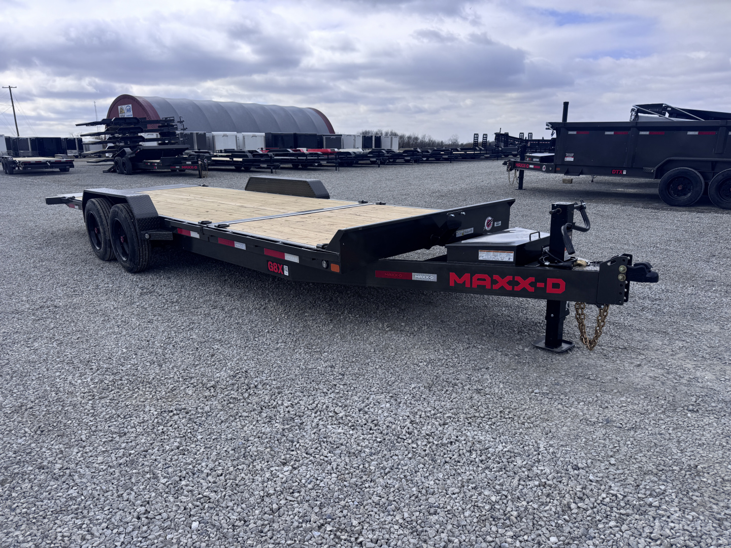 New 2026 MAXX-D G8X 83"x22' 16,000# GVWR Tilt Trailer