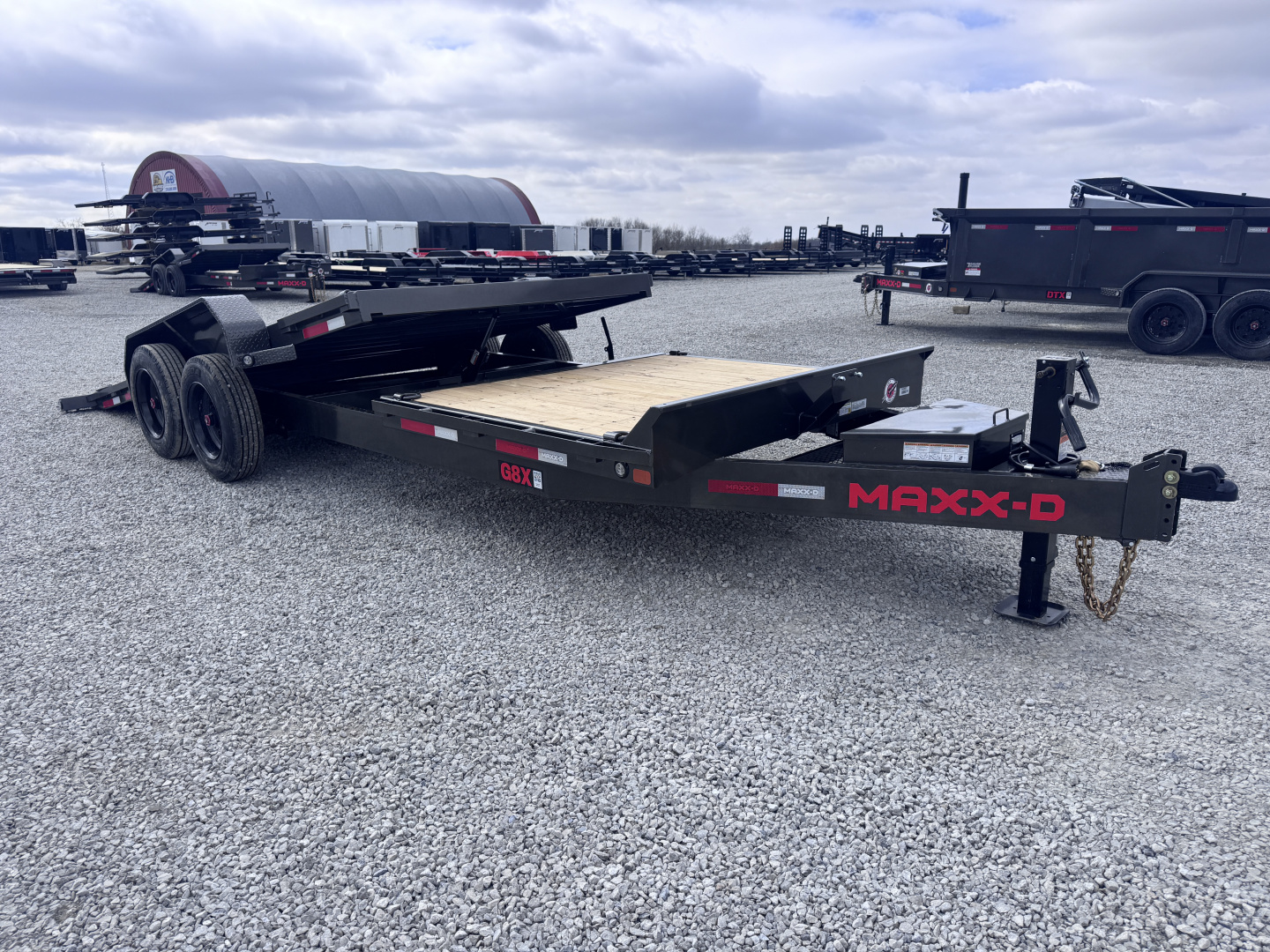 New 2026 MAXX-D G8X 83"x22' 16,000# GVWR Tilt Trailer