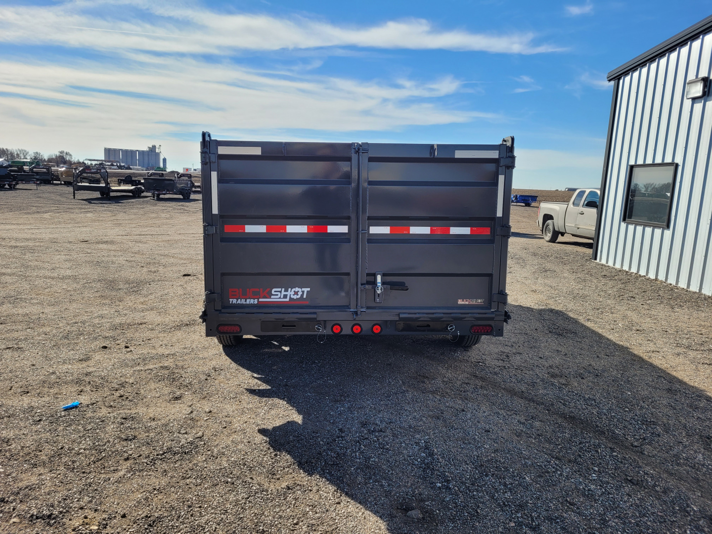 New 2026 Buckshot 83"x16' BP Dump Trailer W/4' Sides