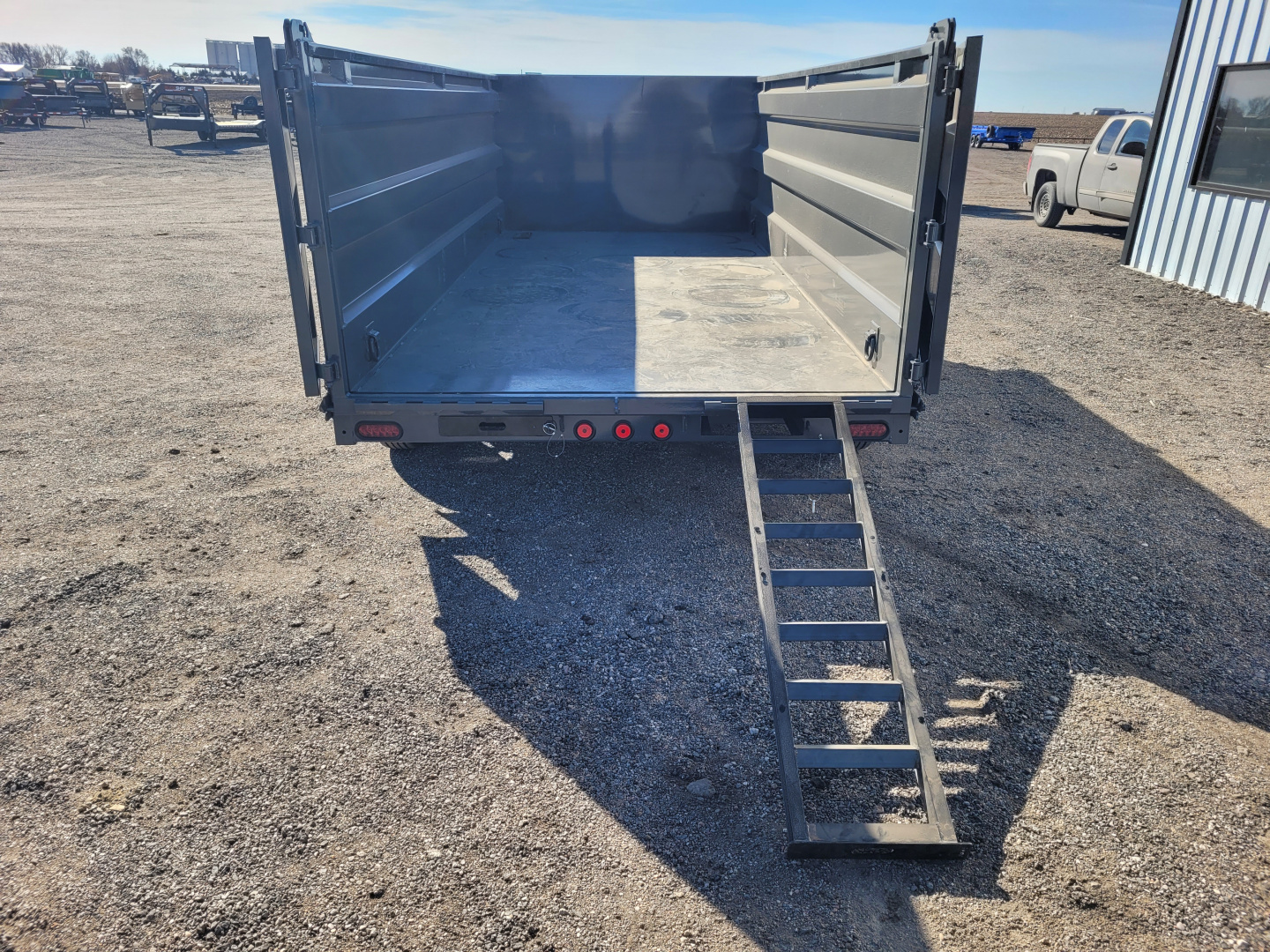 New 2026 Buckshot 83"x16' BP Dump Trailer W/4' Sides