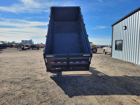 New 2026 Buckshot 83"x16' BP Dump Trailer W/4' Sides