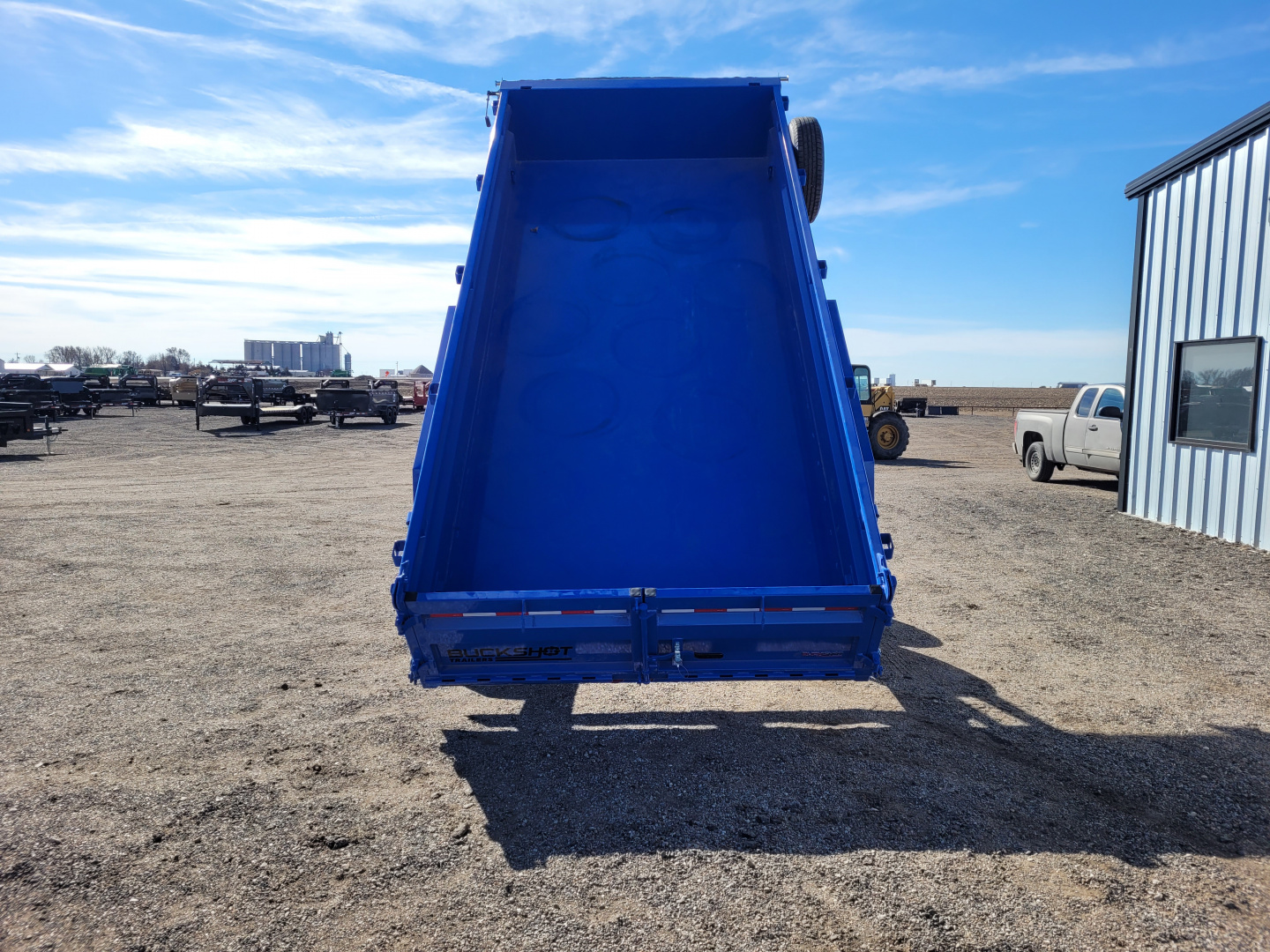 New 2026 Buckshot 83"x16' BP Dump Trailer W/2' Sides