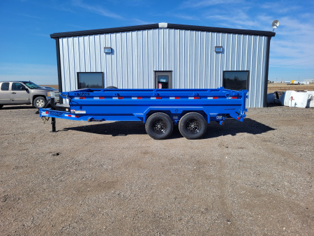 New 2026 Buckshot 83"x16' BP Dump Trailer W/2' Sides