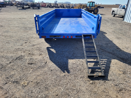 New 2026 Buckshot 83"x16' BP Dump Trailer W/2' Sides