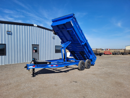 New 2026 Buckshot 83"x16' BP Dump Trailer W/2' Sides