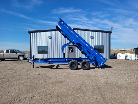 New 2026 Buckshot 83"x16' BP Dump Trailer W/2' Sides
