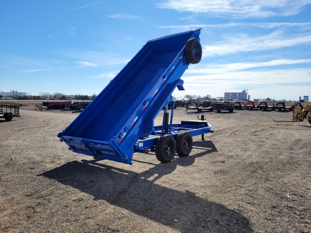 New 2026 Buckshot 83"x16' BP Dump Trailer W/2' Sides