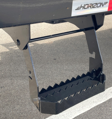 New Horizon 40' FHZ 25.9K 102" Gooseneck Hotshot Flatbed Trailer: Mountain Ramps, Spare