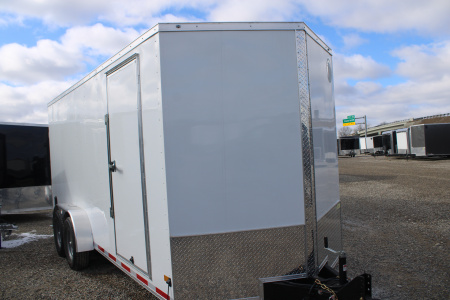 New 2026 Darkhorse Cargo 7X18 R WITH 7' INTERIOR HEIGHT STOCK ID 51958 Cargo / Enclosed Trailer