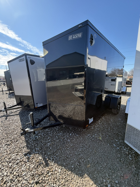 New 2026 CARGO MATE ENCLOSED EHW612SA-24 6X12 SA RAMP DOOR (GVW:2990) BLACK