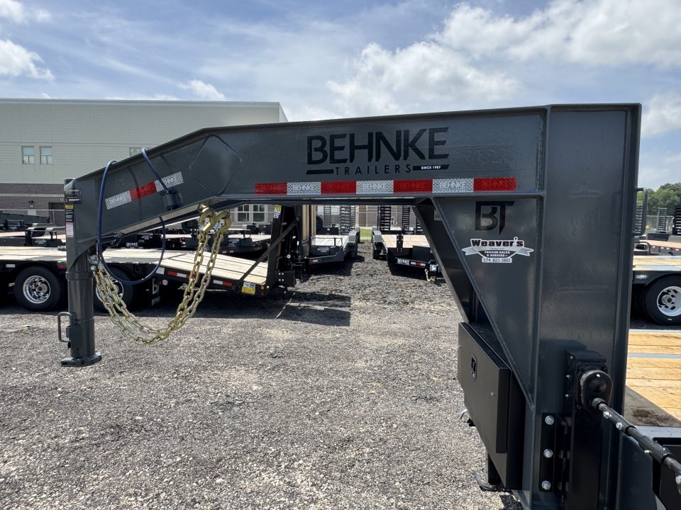 New 2026 Behnke FB8X31GN-30E Flatbed Trailer