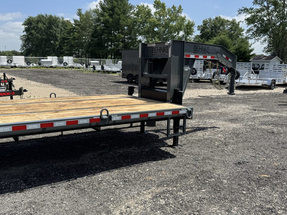 New 2026 Behnke FB8X31GN-30E Flatbed Trailer