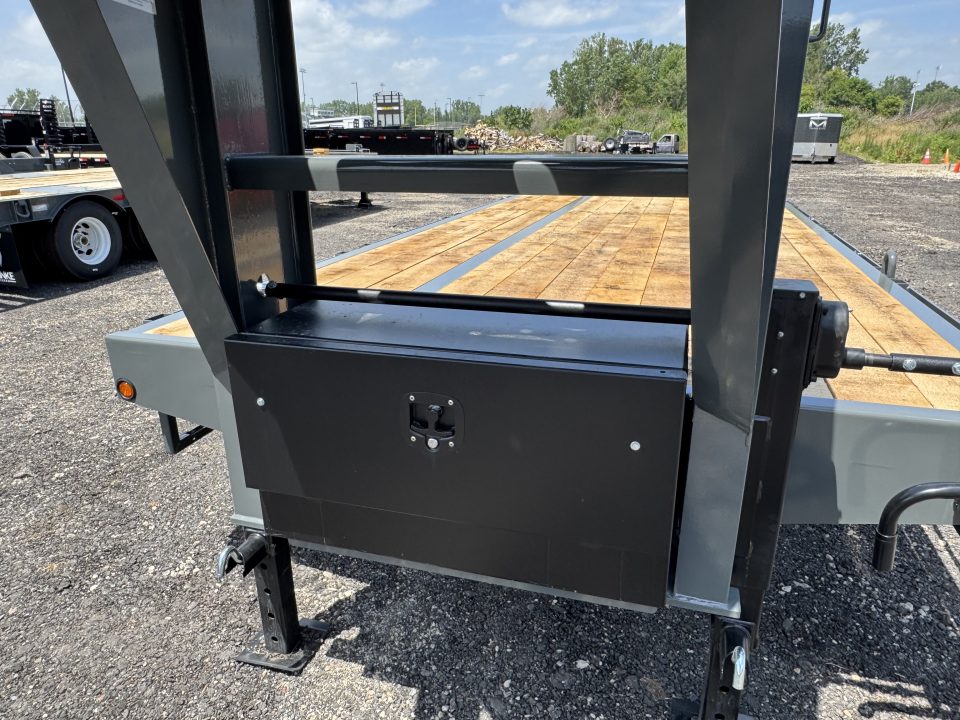 New 2026 Behnke FB8X31GN-30E Flatbed Trailer