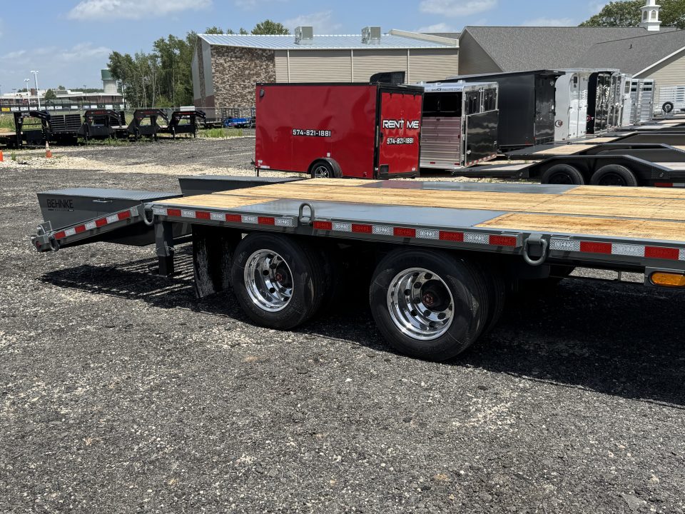 New 2026 Behnke FB8X31GN-30E Flatbed Trailer