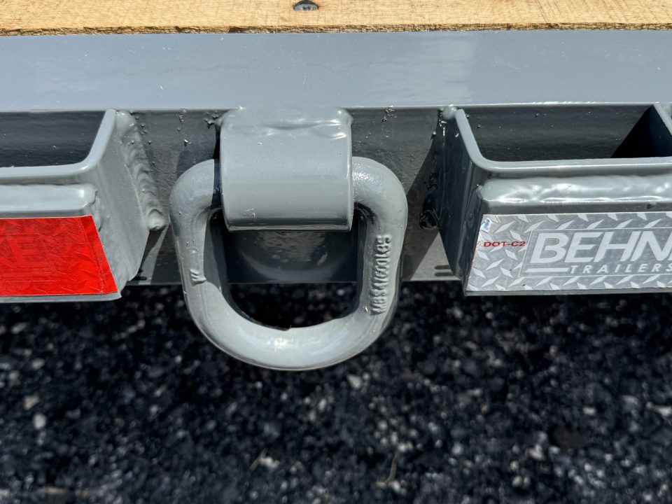 New 2026 Behnke FB8X31GN-30E Flatbed Trailer