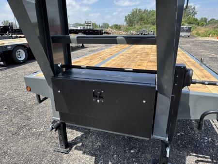 New 2026 Behnke FB8X31GN-30E Flatbed Trailer