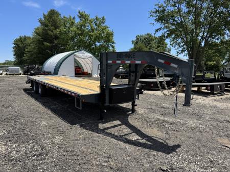 New 2026 Behnke FB8X29GN-24E Flatbed Trailer