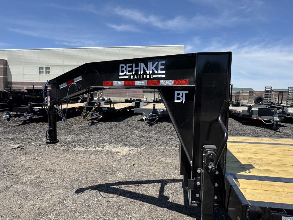 New 2026 Behnke FB8X25GN-20E Flatbed Trailer