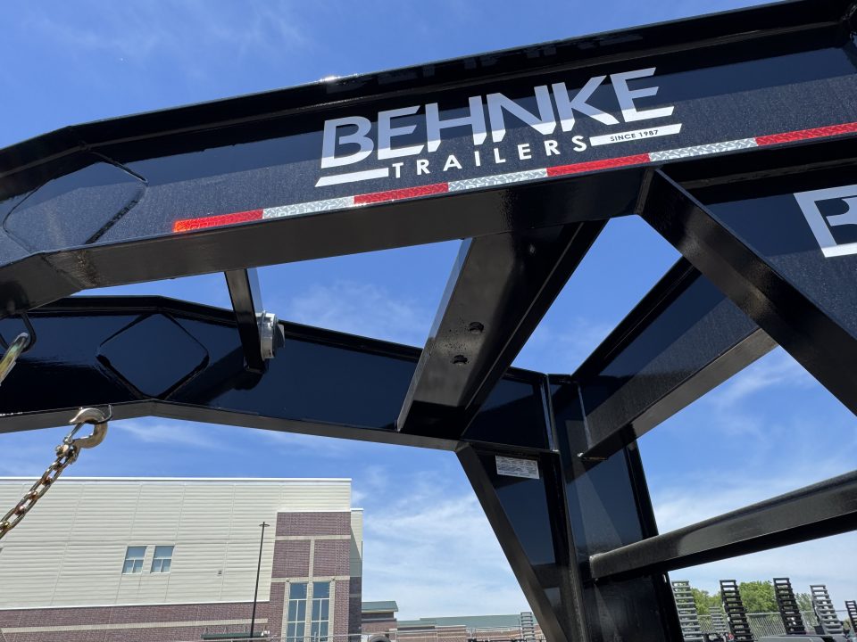 New 2026 Behnke FB8X25GN-20E Flatbed Trailer