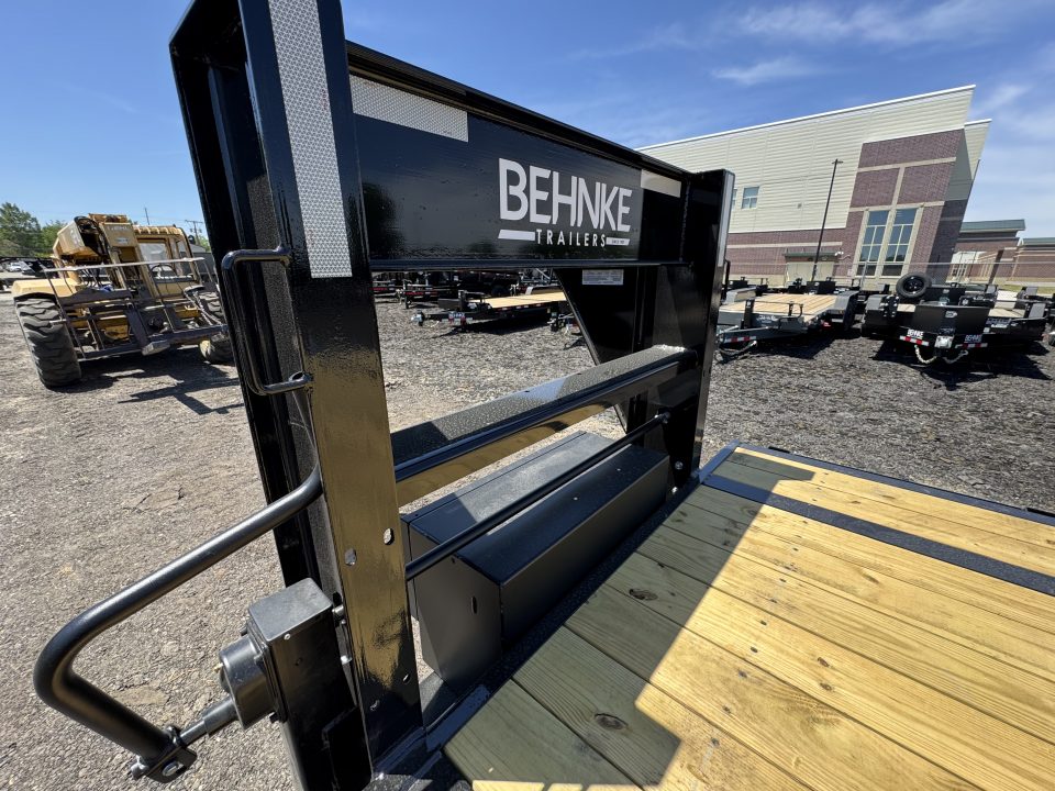 New 2026 Behnke FB8X25GN-20E Flatbed Trailer