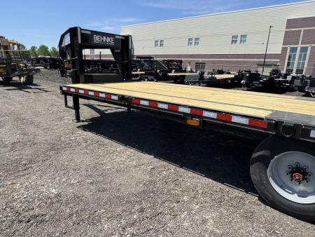 New 2026 Behnke FB8X25GN-20E Flatbed Trailer