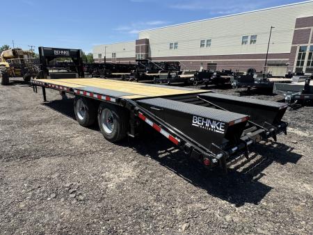 New 2026 Behnke FB8X25GN-20E Flatbed Trailer