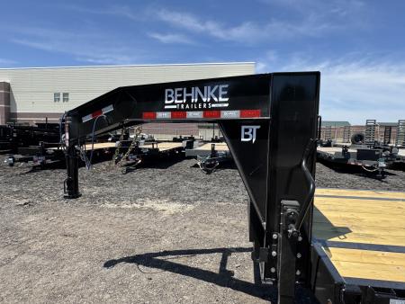 New 2026 Behnke FB8X25GN-20E Flatbed Trailer