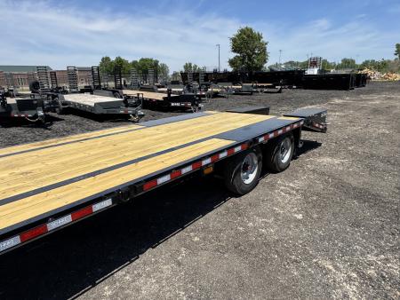 New 2026 Behnke FB8X25GN-20E Flatbed Trailer