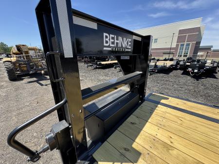 New 2026 Behnke FB8X25GN-20E Flatbed Trailer