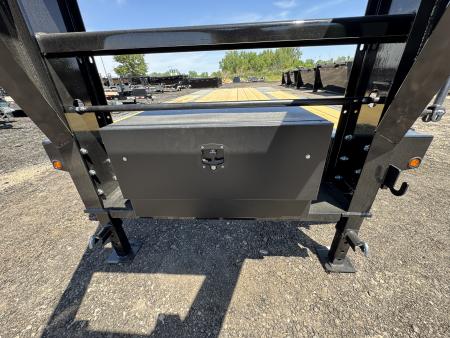 New 2026 Behnke FB8X25GN-20E Flatbed Trailer
