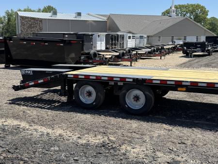 New 2026 Behnke FB8X25GN-20E Flatbed Trailer